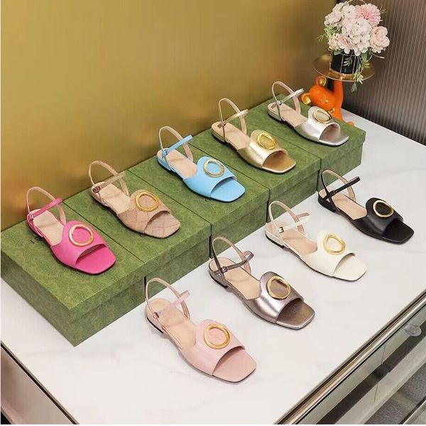 classic lady sandals leather flat shoe bottom beach belt buckle metal women shoes black soft cowhide designer woman shoes loafers large size
classic lady sandals leather flat shoe bottom beach belt buckle metal women shoes black soft cowhide designer woman shoes loafers large size
