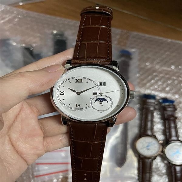 sell watch male watch automatic movement stainless steel wristwatch leathe strap transparent glass back 012262h, Slivery;brown
sell watch male watch automatic movement stainless steel wristwatch leathe strap transparent glass back 012262h, Slivery;brown