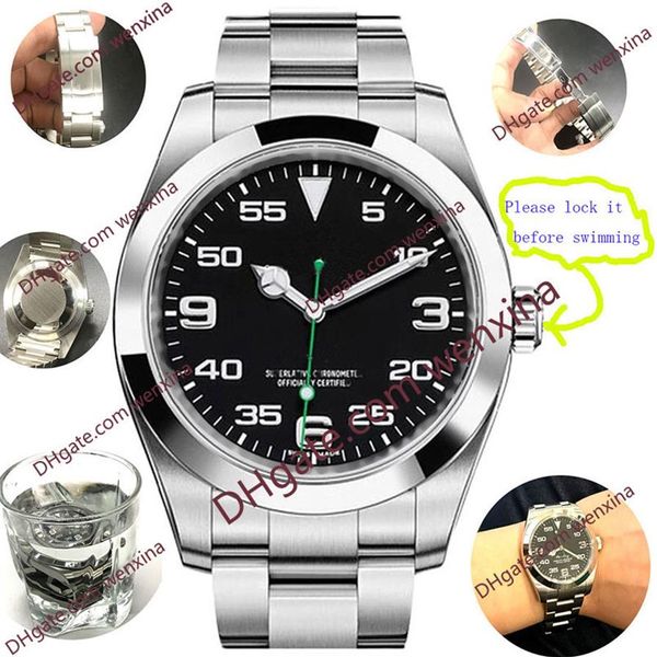 stainless steel automatic watch 39mm 2813 black calendar dial without calendar montre de luxe swimming waterproof me247r, Slivery;brown
stainless steel automatic watch 39mm 2813 black calendar dial without calendar montre de luxe swimming waterproof me247r, Slivery;brown