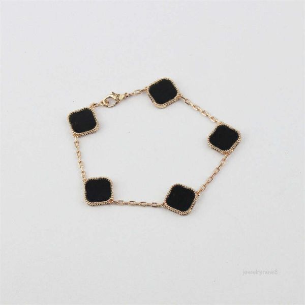 classic fashion charm bracelets four leaf clover designer jewelry 18k gold bangle bracelet for women men necklaces chain elegant jewelery gi, Golden;silver
classic fashion charm bracelets four leaf clover designer jewelry 18k gold bangle bracelet for women men necklaces chain elegant jewelery gi, Golden;silver