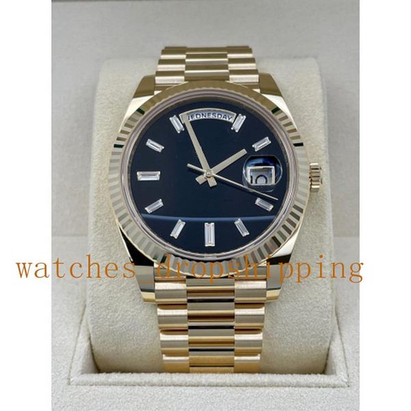 nf factory mens watch super v5 quality 41mm 2813 movement diamond dial 18k yellow gold watches mechanical automatic president men&184j, Slivery;brown
nf factory mens watch super v5 quality 41mm 2813 movement diamond dial 18k yellow gold watches mechanical automatic president men&184j, Slivery;brown