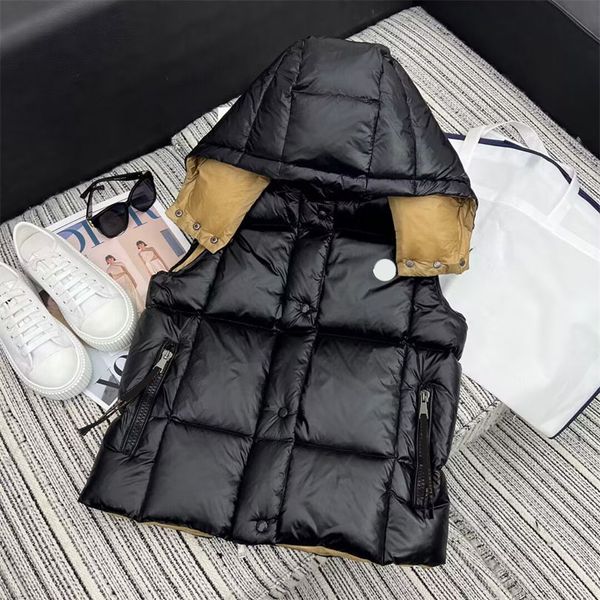 luxury designer winter puffer down gillets for womens fashion designer hooded jackets balck white ultra light vests teenagers waistcoats wom, Black;white
luxury designer winter puffer down gillets for womens fashion designer hooded jackets balck white ultra light vests teenagers waistcoats wom, Black;white