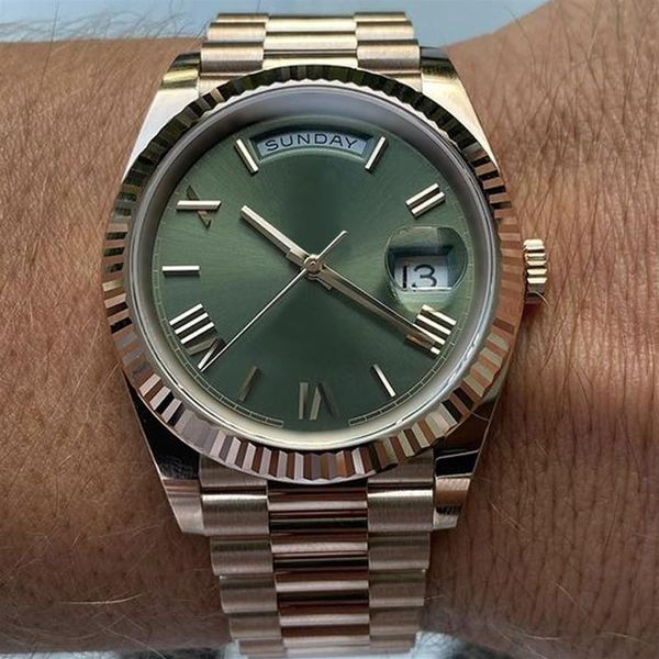 's selling men's luxury watch green dial rose gold bracelet dating place divided automatic movement mechanical sapphi272s, Slivery;brown
's selling men's luxury watch green dial rose gold bracelet dating place divided automatic movement mechanical sapphi272s, Slivery;brown