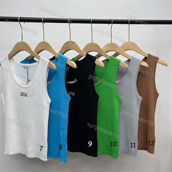 womens tank vest t shirt embroidered cotton blend waistcoat designer yoga suit sports casual vest271l, Black;white
womens tank vest t shirt embroidered cotton blend waistcoat designer yoga suit sports casual vest271l, Black;white