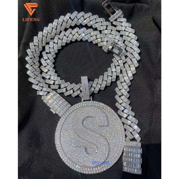 2 rows baguette cut vvs moissanite cuban link chain 925 silver rose gold plate miami hip hop necklace
2 rows baguette cut vvs moissanite cuban link chain 925 silver rose gold plate miami hip hop necklace