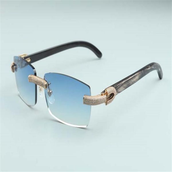 2020 new men and women same sunglasses full diamond glasses t3524012-28 luxury borderless natural black textured horn frame252j, White;black
2020 new men and women same sunglasses full diamond glasses t3524012-28 luxury borderless natural black textured horn frame252j, White;black