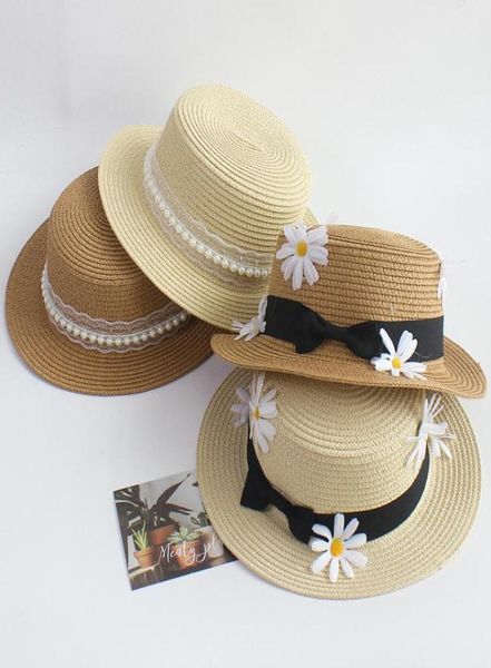 2022 new sun hat straw boater summer hats women beach flat brim cap bowknot ribbon for holiday sombreros de sol pearl caps1366993, Blue;gray
2022 new sun hat straw boater summer hats women beach flat brim cap bowknot ribbon for holiday sombreros de sol pearl caps1366993, Blue;gray