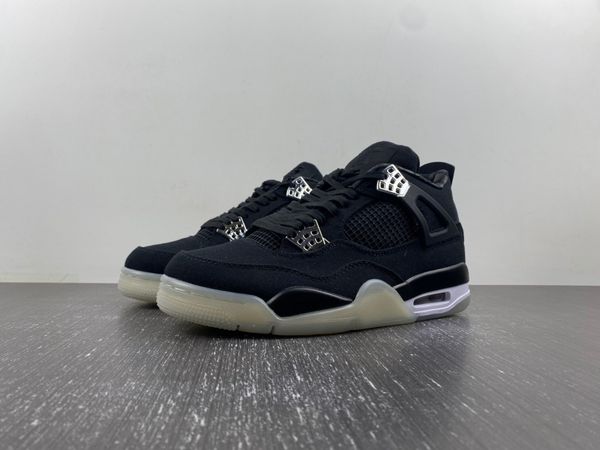 men authentic 4 4s basketball shoes black canvas designer sports sneakers shoes ship with box
men authentic 4 4s basketball shoes black canvas designer sports sneakers shoes ship with box