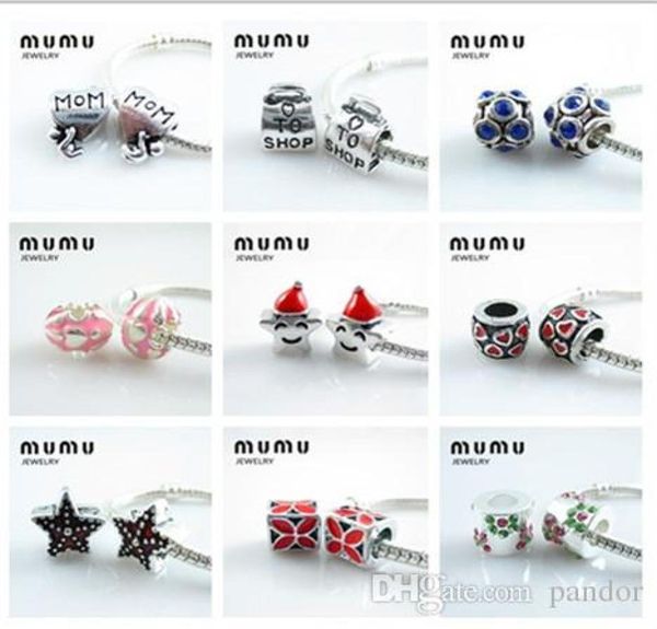 wholesale beads 500pcs mix beads lot silver crystal enamel charm beads fits style charm bracelets 555958, Black
wholesale beads 500pcs mix beads lot silver crystal enamel charm beads fits style charm bracelets 555958, Black