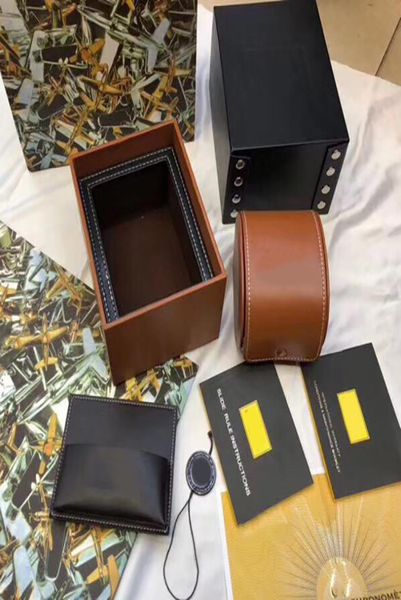 brown color leathe boxes gift box 1884 watch box brochures cards black wooden box for watch includes certificate new 8987023, Black;blue
brown color leathe boxes gift box 1884 watch box brochures cards black wooden box for watch includes certificate new 8987023, Black;blue