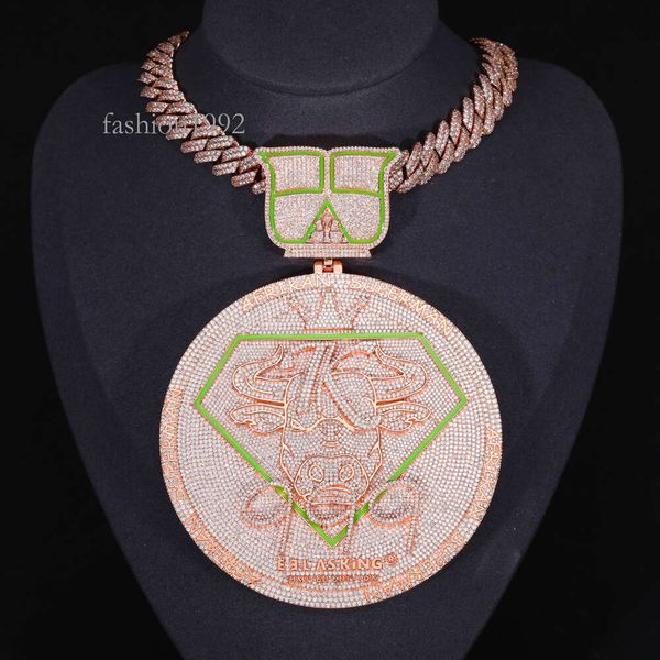 Custom Hiphop Jewelry Rose Gold Plated Sterling Sier Vvs Moissanite Diamond Letter Clasp Iced Out 3d Pendant
Custom Hiphop Jewelry Rose Gold Plated Sterling Sier Vvs Moissanite Diamond Letter Clasp Iced Out 3d Pendant