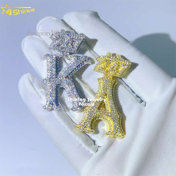 Fashion Jewelry Hip Hop Moissanite Diamond 1" Initial Cursive Custom Sterling Sier Letter Pendant
Fashion Jewelry Hip Hop Moissanite Diamond 1" Initial Cursive Custom Sterling Sier Letter Pendant