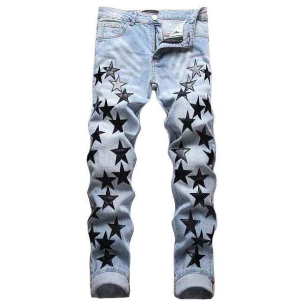 designer jeans men's original quality men jeans casual streetwear mens black slim fit men autumn letter masculina jeans pants trendy da, Blue
designer jeans men's original quality men jeans casual streetwear mens black slim fit men autumn letter masculina jeans pants trendy da, Blue