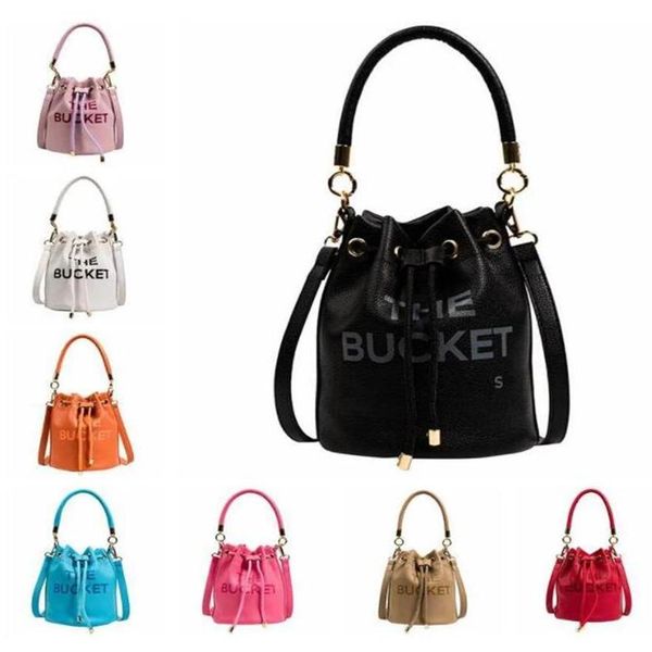 classic pull closure the marc leather bucket bag womens men handbag original luxury tote drawstring shoulder fashion designer 256a
classic pull closure the marc leather bucket bag womens men handbag original luxury tote drawstring shoulder fashion designer 256a