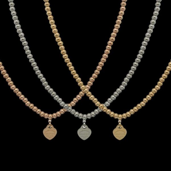 pendant necklaces womens peach heart ball chain necklace designer jewelry gold/silver/rose bead complete brand as wedding christmas gift
pendant necklaces womens peach heart ball chain necklace designer jewelry gold/silver/rose bead complete brand as wedding christmas gift