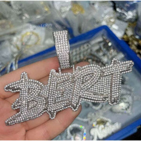 Hip Hop Jewelry Mens Iced Out Custom Letter Pendant Cuban Tennis Chain Moissanite Diamond Number Name Initial Pendant
Hip Hop Jewelry Mens Iced Out Custom Letter Pendant Cuban Tennis Chain Moissanite Diamond Number Name Initial Pendant