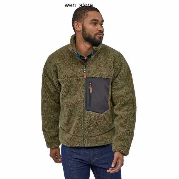 fashion designer jackets mens fleece jacket thick warm down classic retro autumn winter patagonias couple models lamb cashmere coat men cg46, Black;brown
fashion designer jackets mens fleece jacket thick warm down classic retro autumn winter patagonias couple models lamb cashmere coat men cg46, Black;brown