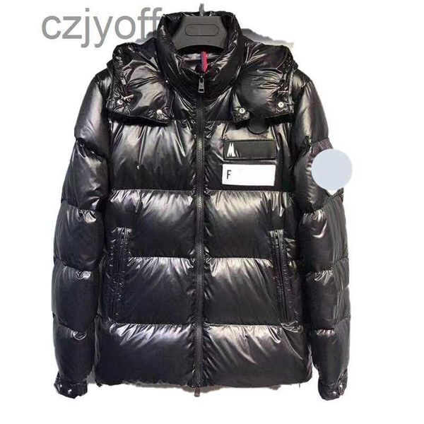 designer mens down jacket and overcoat women's chest letter design stand collar detachable hat couple's embroidered badge thickene, Black
designer mens down jacket and overcoat women's chest letter design stand collar detachable hat couple's embroidered badge thickene, Black