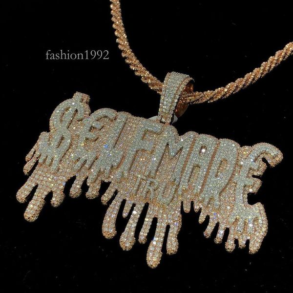 High End Jewelry Hiphop Men Iced Out Letter Pendant Initial Pendant Moissanite Pendant with Cuban Link Chains
High End Jewelry Hiphop Men Iced Out Letter Pendant Initial Pendant Moissanite Pendant with Cuban Link Chains