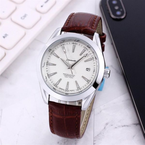 2021 new luxury watches three stitches mens automatic mechanical watch designer wristwatches brand fashion leathe226z, Slivery;brown
2021 new luxury watches three stitches mens automatic mechanical watch designer wristwatches brand fashion leathe226z, Slivery;brown