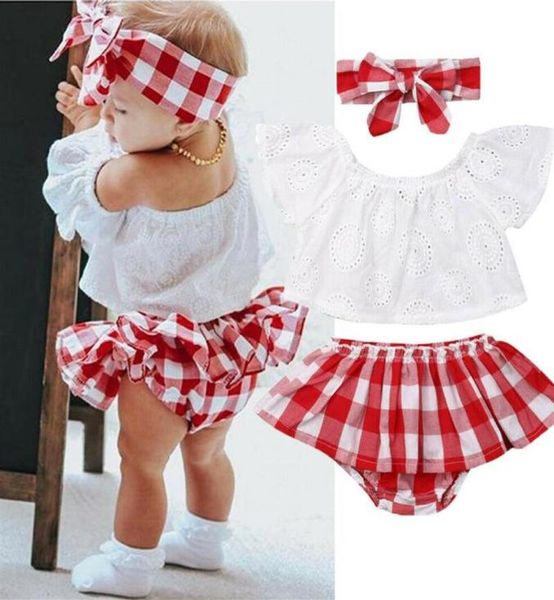 clothing sets born baby girl clothes off shoulder pullover short sleeve bow plaid headband geometry ruffle shorts 3pc outfit39647109, White
clothing sets born baby girl clothes off shoulder pullover short sleeve bow plaid headband geometry ruffle shorts 3pc outfit39647109, White