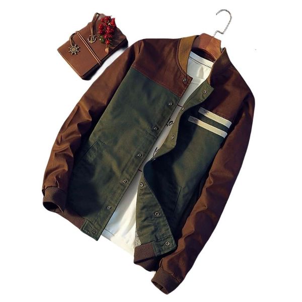 designer jacket men's original quality cotton mens slim baseball jacket biker motorcycle coat outwear sell windbreaker green and brown, Black;brown
designer jacket men's original quality cotton mens slim baseball jacket biker motorcycle coat outwear sell windbreaker green and brown, Black;brown