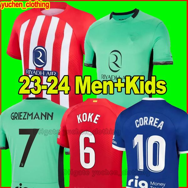23/24 atletico madrids soccer jerseys 120th anniversary joao felix 2023 2024 m.llorente griezmann koke saul correa lemar football shirt men, Black;yellow
23/24 atletico madrids soccer jerseys 120th anniversary joao felix 2023 2024 m.llorente griezmann koke saul correa lemar football shirt men, Black;yellow
