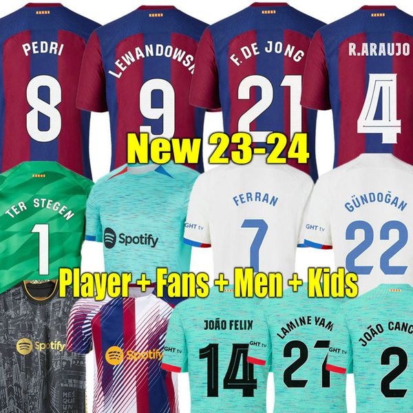 lewandowski soccer jerseys pedri 23 24 f. de jong 2023 2024 lamine yamal gundogan gavi barcelona maillots fourth fans player football shirt, Black;yellow
lewandowski soccer jerseys pedri 23 24 f. de jong 2023 2024 lamine yamal gundogan gavi barcelona maillots fourth fans player football shirt, Black;yellow