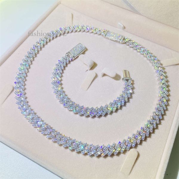 Custom Hip Hop Bling Sterling Sier 13Mm Moissanite Cuban Necklace Vvs Moissanite Cuban Chain Necklace
Custom Hip Hop Bling Sterling Sier 13Mm Moissanite Cuban Necklace Vvs Moissanite Cuban Chain Necklace