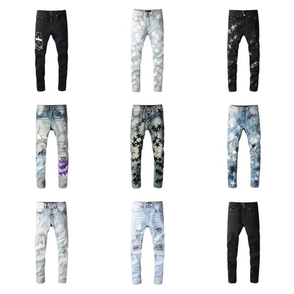 designer jeans men's original quality popular summer mens jeans hip-hop zipper hole washed jean pant men denim embroidery biker pants f, Blue
designer jeans men's original quality popular summer mens jeans hip-hop zipper hole washed jean pant men denim embroidery biker pants f, Blue