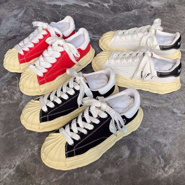 maison mihara yasuhiro mmy original casual shoes sole low cut canvas shoes for men miharayasuhiro toe cap sneaker mens womens sports shoes, Black
maison mihara yasuhiro mmy original casual shoes sole low cut canvas shoes for men miharayasuhiro toe cap sneaker mens womens sports shoes, Black