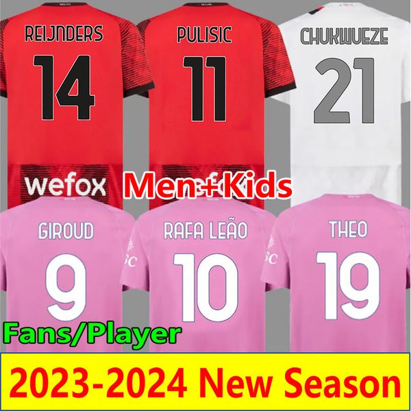 23 24 giroud pulisic soccer jerseys rafa leao theo adli maillots de futol bennacer reijnders tomori chukwueze kalulu okafor musah football s, Black;yellow
23 24 giroud pulisic soccer jerseys rafa leao theo adli maillots de futol bennacer reijnders tomori chukwueze kalulu okafor musah football s, Black;yellow