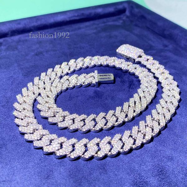 Heavy Monaco Hip Hop Link Jewelry Flawless Vvs 2 Row Sterling Sier Link 12Mm Moissanite Cuban Necklace
Heavy Monaco Hip Hop Link Jewelry Flawless Vvs 2 Row Sterling Sier Link 12Mm Moissanite Cuban Necklace
