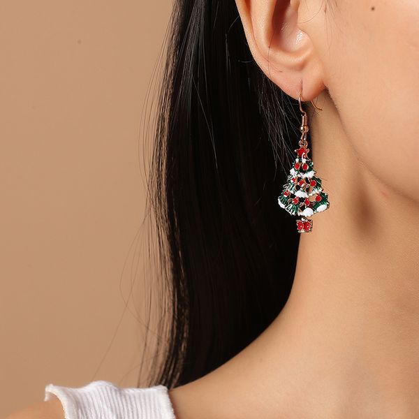 creative christmas tree earrings for women girls female new fashion alloy earring jewelry happy new year festival party gifts wholesale yme0, Silver
creative christmas tree earrings for women girls female new fashion alloy earring jewelry happy new year festival party gifts wholesale yme0, Silver