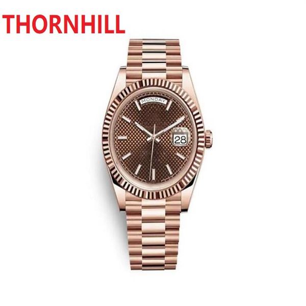 men's watch day date style 41mm silver dial automatic mechanical sapphire glass classic model folding buckle clasp wristwatch310w, Slivery;brown
men's watch day date style 41mm silver dial automatic mechanical sapphire glass classic model folding buckle clasp wristwatch310w, Slivery;brown
