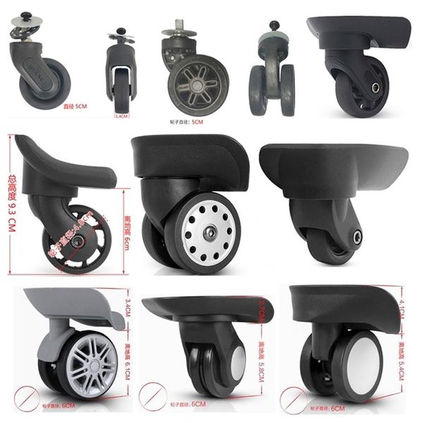french ambassador delsey luggage wheel accessories password travel case bag universal wheel fittings bag hardware repair part 2206214j, Black
french ambassador delsey luggage wheel accessories password travel case bag universal wheel fittings bag hardware repair part 2206214j, Black