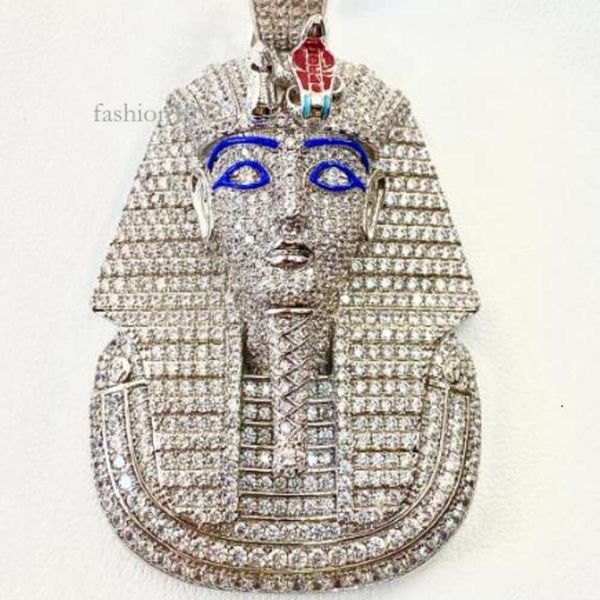 Men's Big Ancient Egypt Pharaoh Head Pendant Fits Upto 20mm Miami Cuban Chains 14k White Gold Iced Diamonds Shinny
Men's Big Ancient Egypt Pharaoh Head Pendant Fits Upto 20mm Miami Cuban Chains 14k White Gold Iced Diamonds Shinny