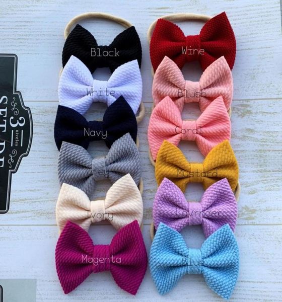 35inch fabric hair bow nylon headband waffle bow headband for baby girls infant hair accessory 12pcslot7926704, Slivery;white
35inch fabric hair bow nylon headband waffle bow headband for baby girls infant hair accessory 12pcslot7926704, Slivery;white