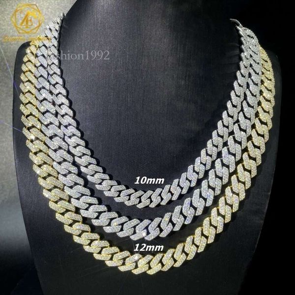 Pass Diamond Tester 8Mm 12Mm 18Mm 20Mm Moissanite High Quality Hand Made Mens Sterling Sier Moissanite Cuban Link Chain
Pass Diamond Tester 8Mm 12Mm 18Mm 20Mm Moissanite High Quality Hand Made Mens Sterling Sier Moissanite Cuban Link Chain