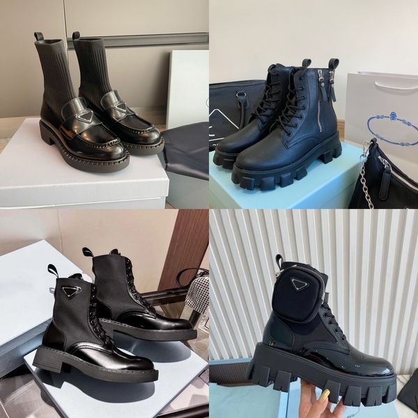 2023 women's boots designer short boots super christmas men's ankle martin boots combat platform women's bottom nylon bundle, Black
2023 women's boots designer short boots super christmas men's ankle martin boots combat platform women's bottom nylon bundle, Black