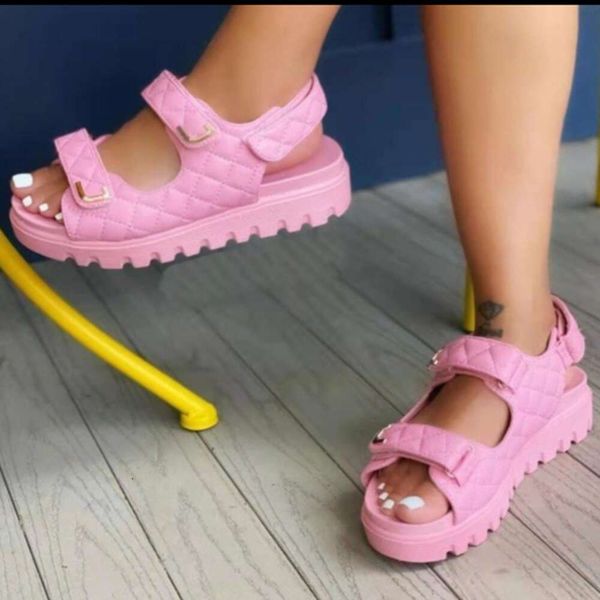 thick soled sandals women's summer new casual sandals small fragrance magic stickers women's sandals, Black
thick soled sandals women's summer new casual sandals small fragrance magic stickers women's sandals, Black
