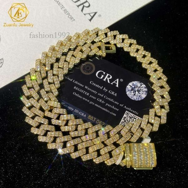 Fine Jewelry Guy 12Mm14mm 16Mm 18Mm 20Mm Sterling Sier Bagutte Vvs Moissanite Diamond Cuban Link Chain Necklace
Fine Jewelry Guy 12Mm14mm 16Mm 18Mm 20Mm Sterling Sier Bagutte Vvs Moissanite Diamond Cuban Link Chain Necklace