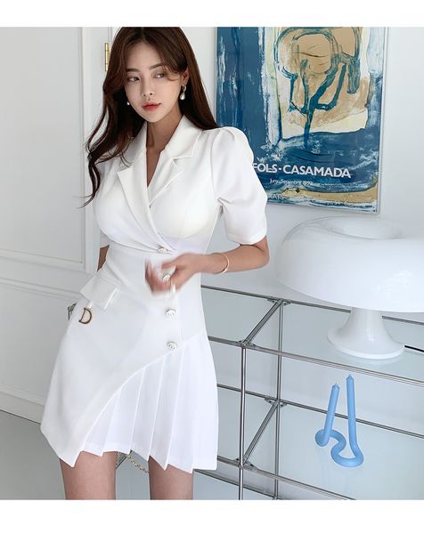 basic casual dresses elegant fashion white office pencil dress women summer sheath button pleated dresses simple slim work party vestidos 20, Black;gray
basic casual dresses elegant fashion white office pencil dress women summer sheath button pleated dresses simple slim work party vestidos 20, Black;gray
