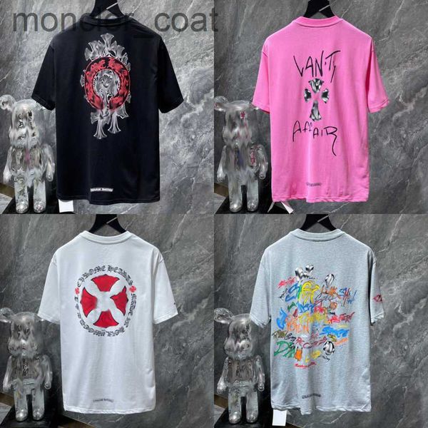 men's fashion luxury t shirts ch brand t-shirts designers men women tees horseshoe sanskrit cross print classics cotton t-shirt loose, White;black
men's fashion luxury t shirts ch brand t-shirts designers men women tees horseshoe sanskrit cross print classics cotton t-shirt loose, White;black