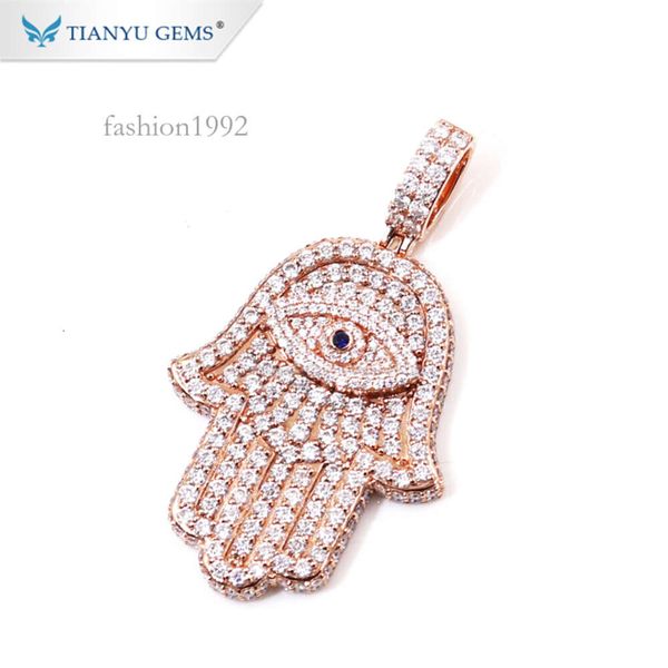 Tianyu Statement Fine Jewelry Iced Hip Hop Mens 14k Custom Pure Gold Vvs Diamond Moissanite Hamsa Pendant
Tianyu Statement Fine Jewelry Iced Hip Hop Mens 14k Custom Pure Gold Vvs Diamond Moissanite Hamsa Pendant
