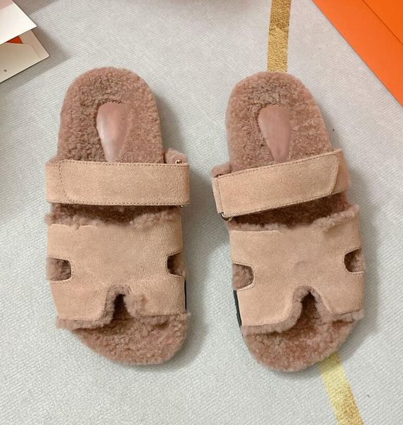 new arrival winter warm slides sheepskin sliders women's real wool fur slippers home indoor winter shoes, Black
new arrival winter warm slides sheepskin sliders women's real wool fur slippers home indoor winter shoes, Black