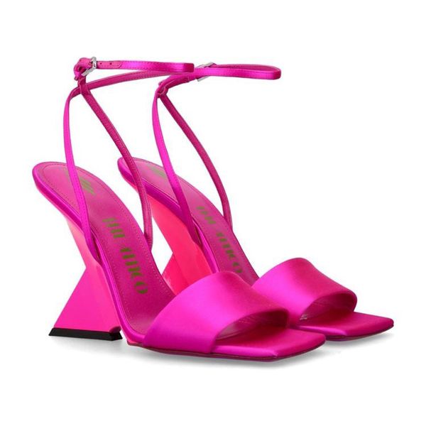 new the attico squaretoes high heel sandals half suspended conical heel ankle strap summer fashion women's shoes luxury designers eveni, Black
new the attico squaretoes high heel sandals half suspended conical heel ankle strap summer fashion women's shoes luxury designers eveni, Black