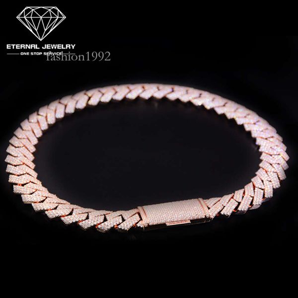 Factory Price 20Inches Real Iced Out Sterling Sier 10K 14K Gold Moissanite Diamond Cuban Link Chain Hiphop Necklace
Factory Price 20Inches Real Iced Out Sterling Sier 10K 14K Gold Moissanite Diamond Cuban Link Chain Hiphop Necklace
