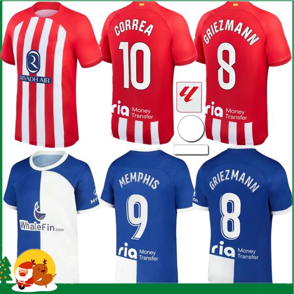 atletico madrids 23 24 soccer jerseys 120th anniversary 2023 2024 griezmann m.llorente koke saul correa lemar football shirt men / kids kit, Black;yellow
atletico madrids 23 24 soccer jerseys 120th anniversary 2023 2024 griezmann m.llorente koke saul correa lemar football shirt men / kids kit, Black;yellow