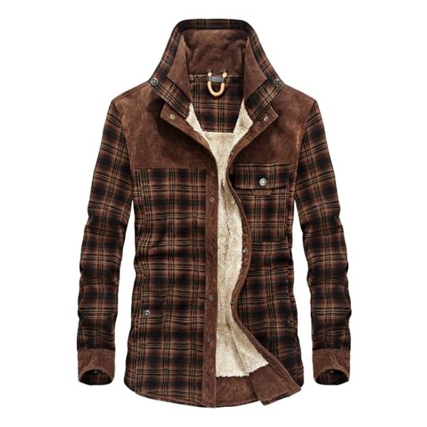 designer jacket men's original quality warm men's jacket fleece thick army coat autumn winter plaid jacket men slim fit clothing m, Black;brown
designer jacket men's original quality warm men's jacket fleece thick army coat autumn winter plaid jacket men slim fit clothing m, Black;brown